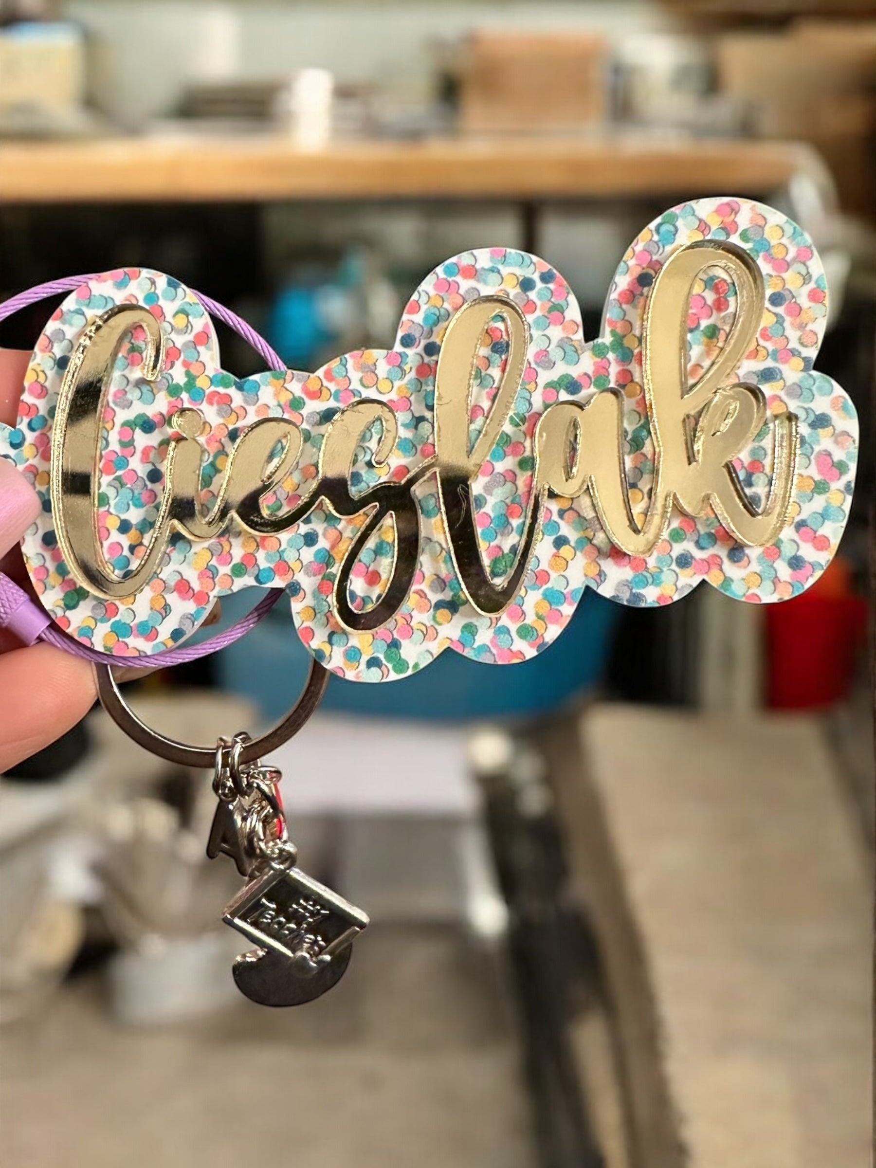 Backpack Tag/ Bag Tag/ Keychain