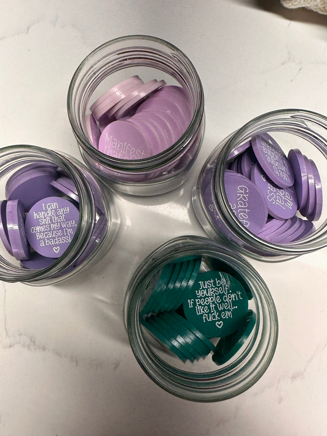 Jar of Sweary Affirmations