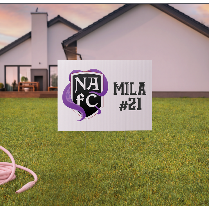 NAFC Yard Sign