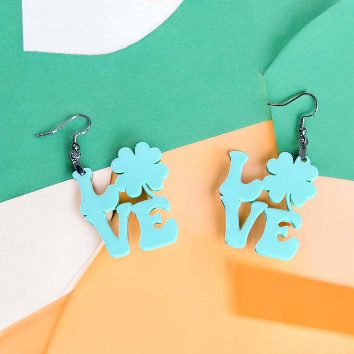 Love St. Patrick’s Day Earrings