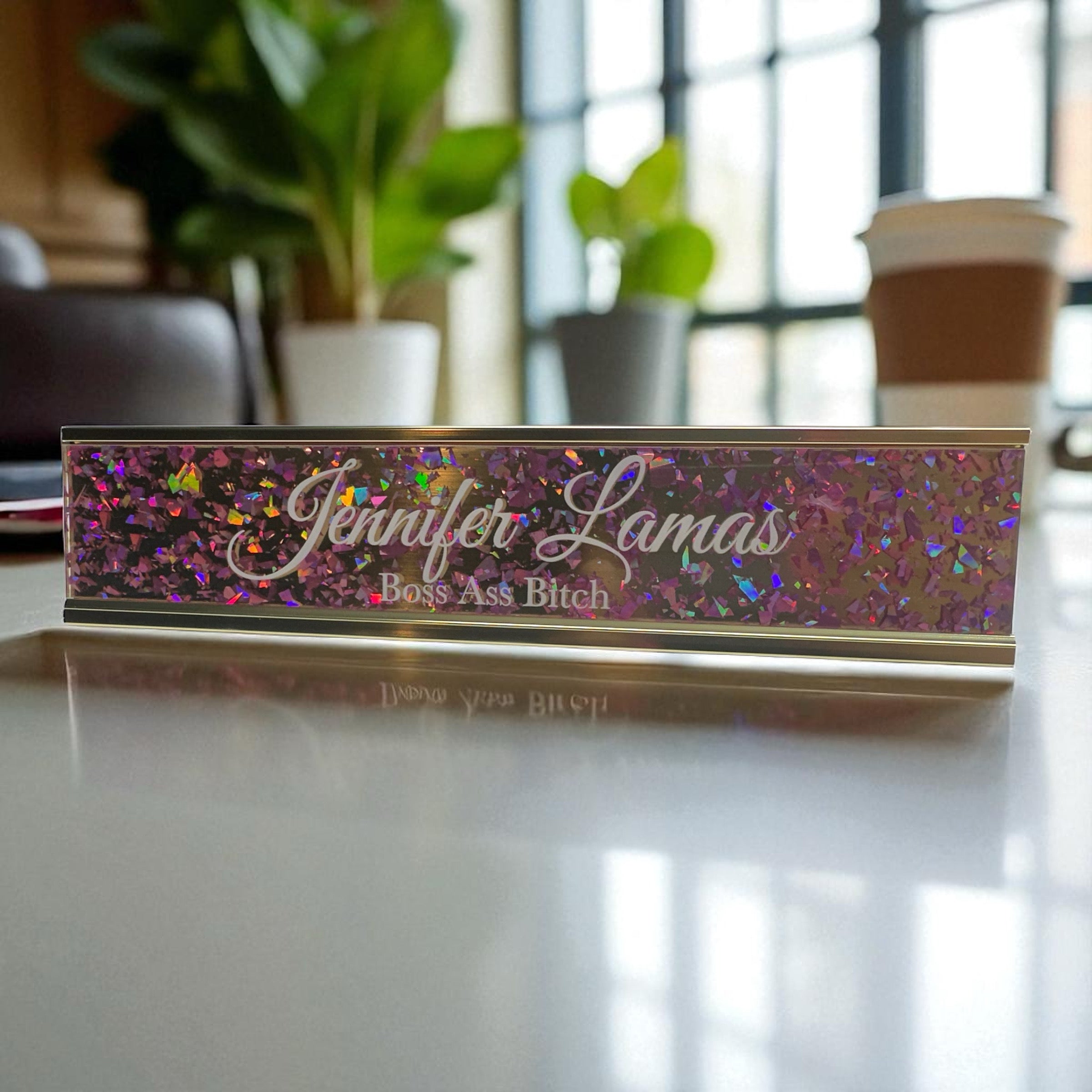Desk Name Plate