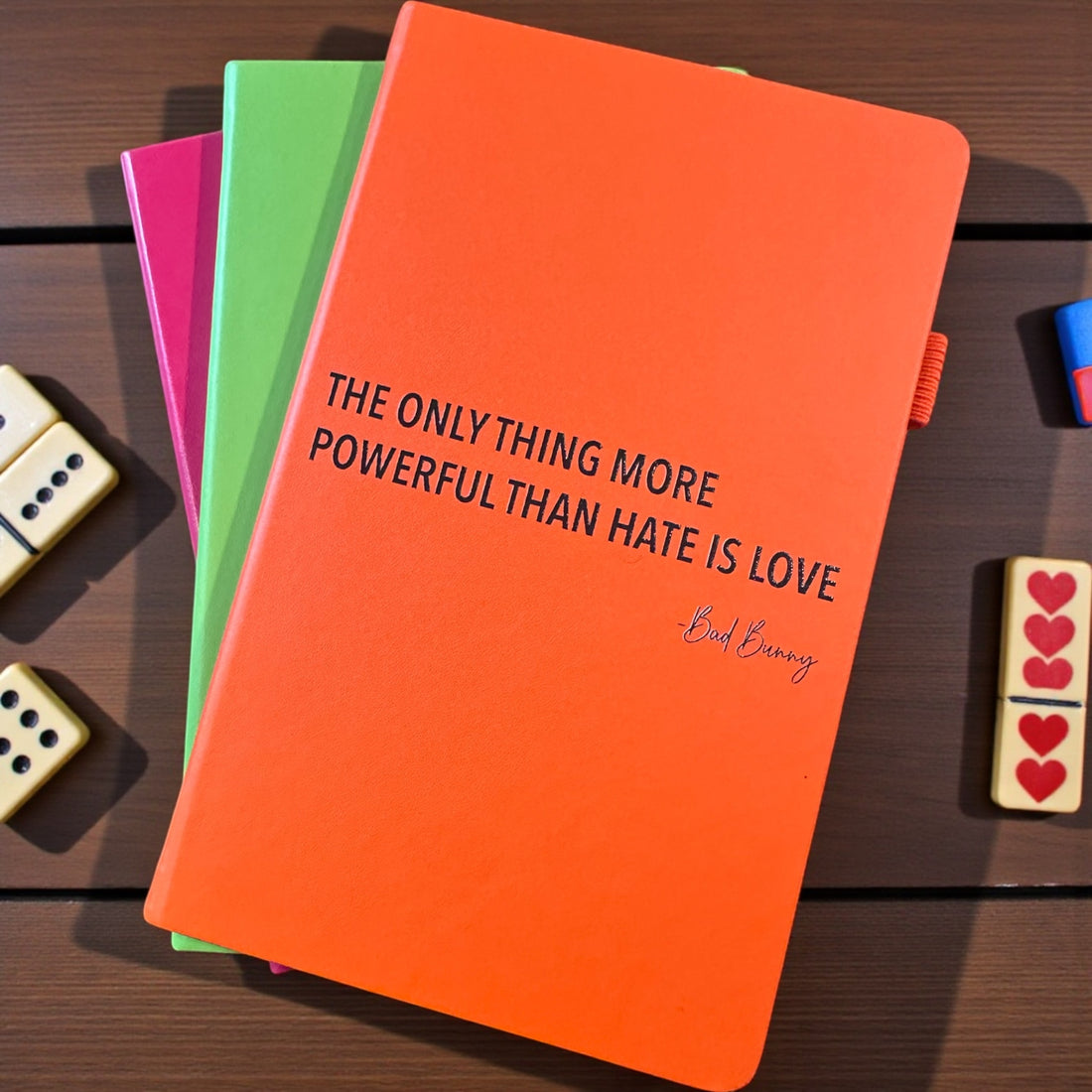 The Only Thing More Powerful Than Hate Is Love Journal