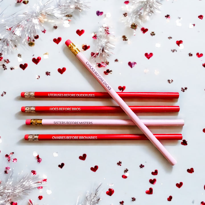 Valentines Day Pencils