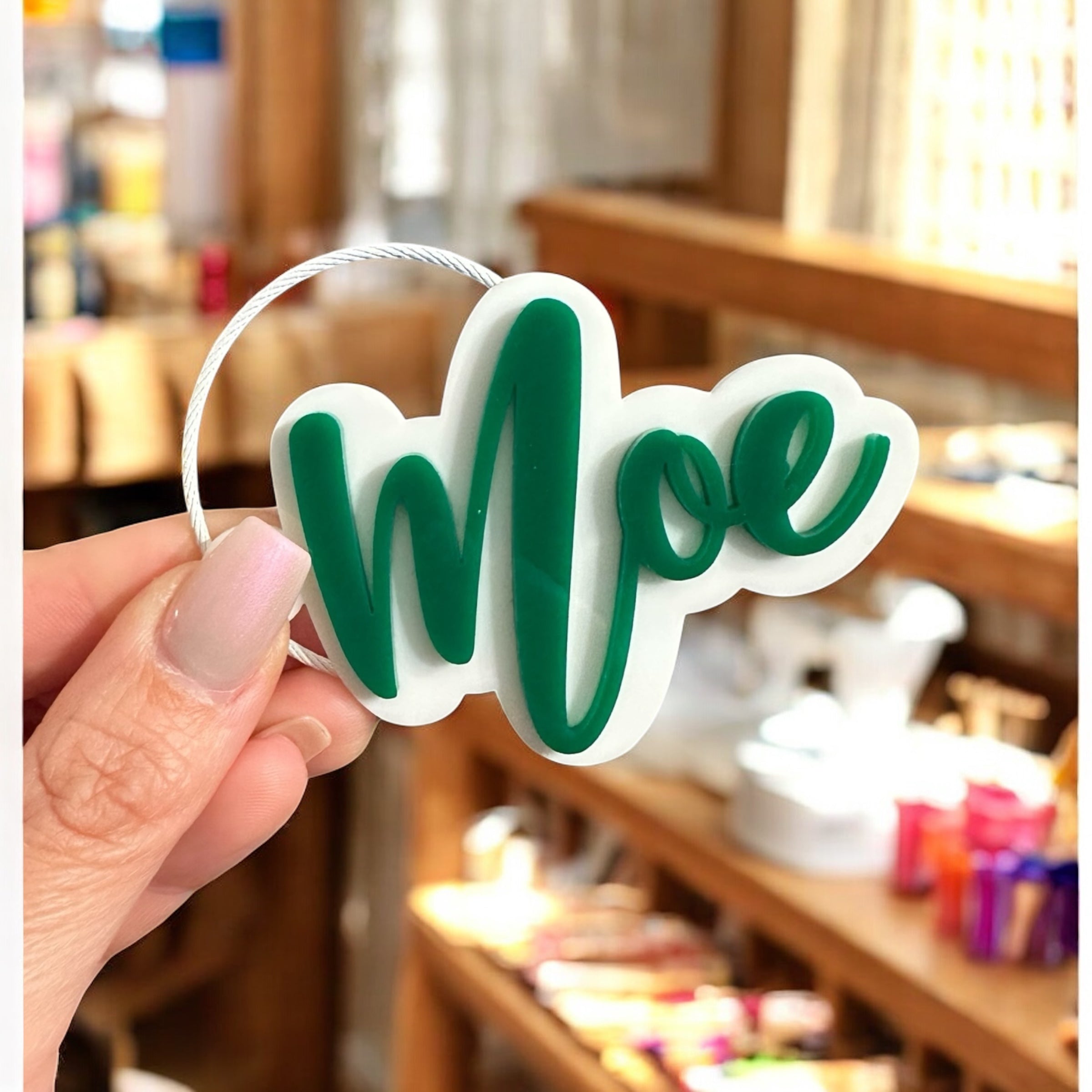 Backpack Tag/ Bag Tag/ Keychain