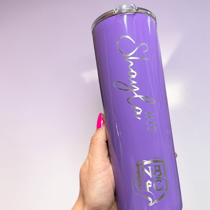 NAFC 20 oz Skinny Tumbler with Handle