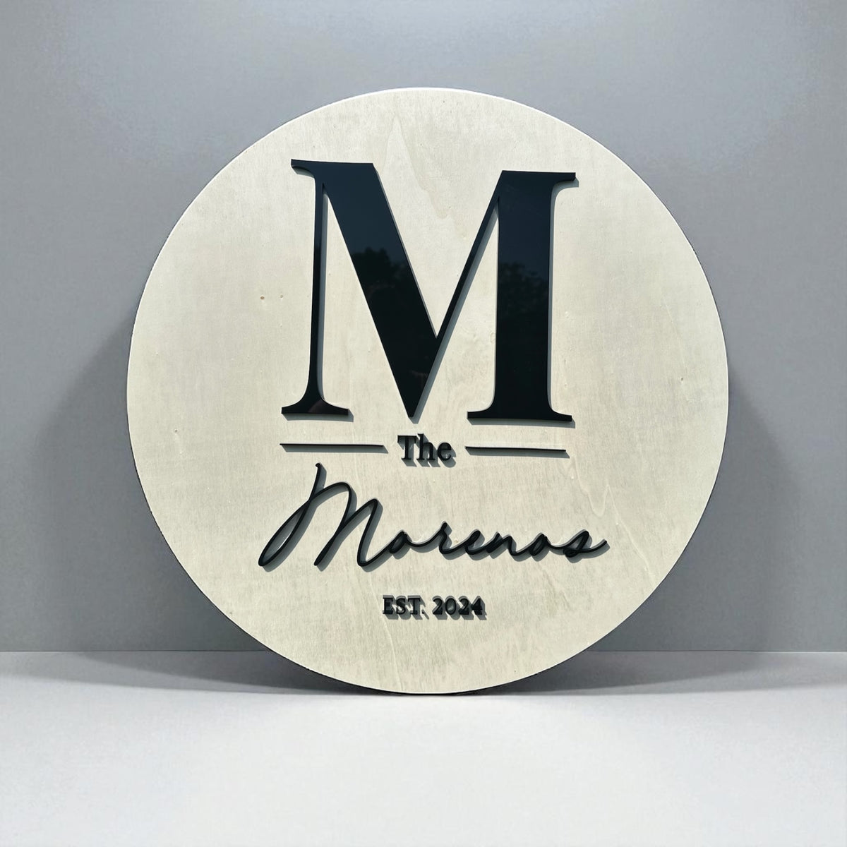 Family Name Sign – 1819 Madera Designs