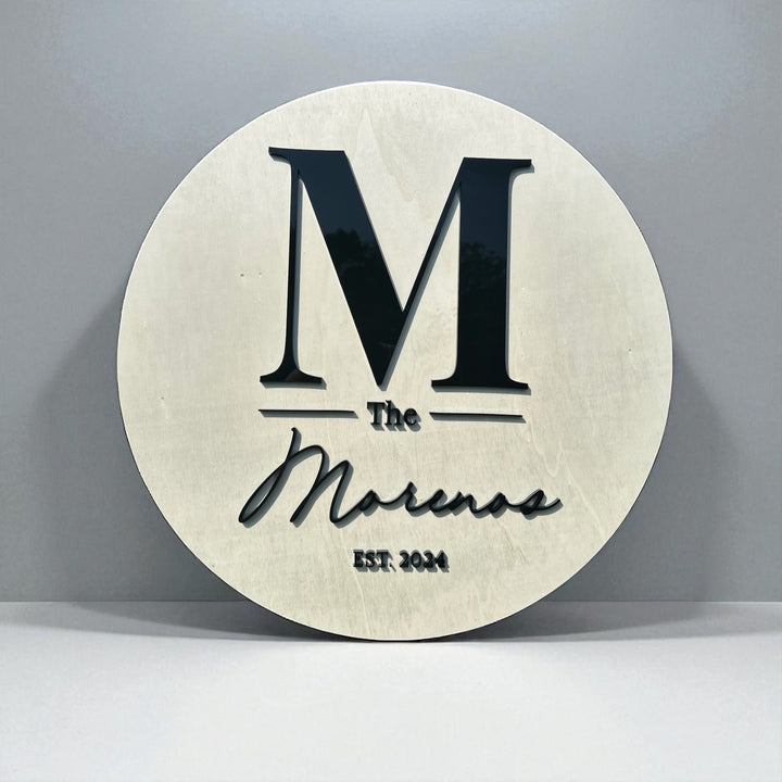 Family Name Sign