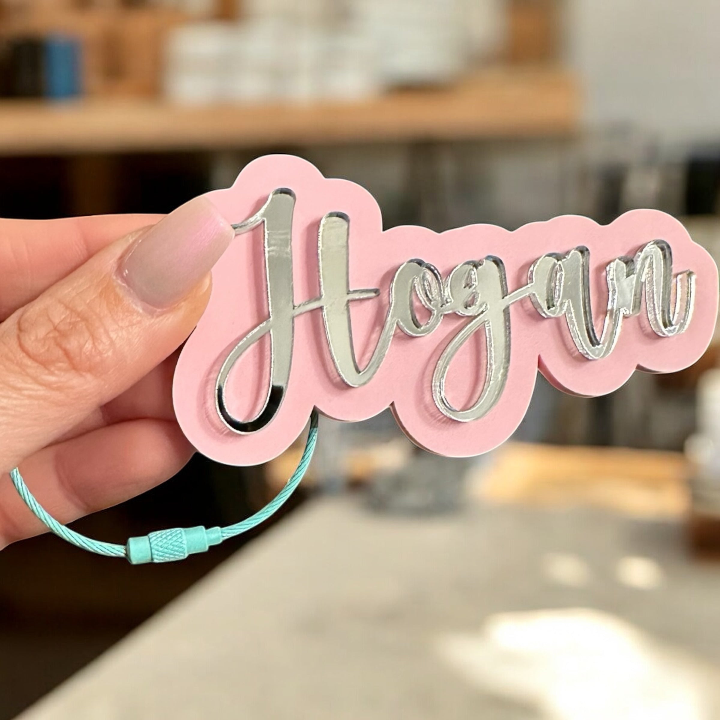 Backpack Tag/ Bag Tag/ Keychain