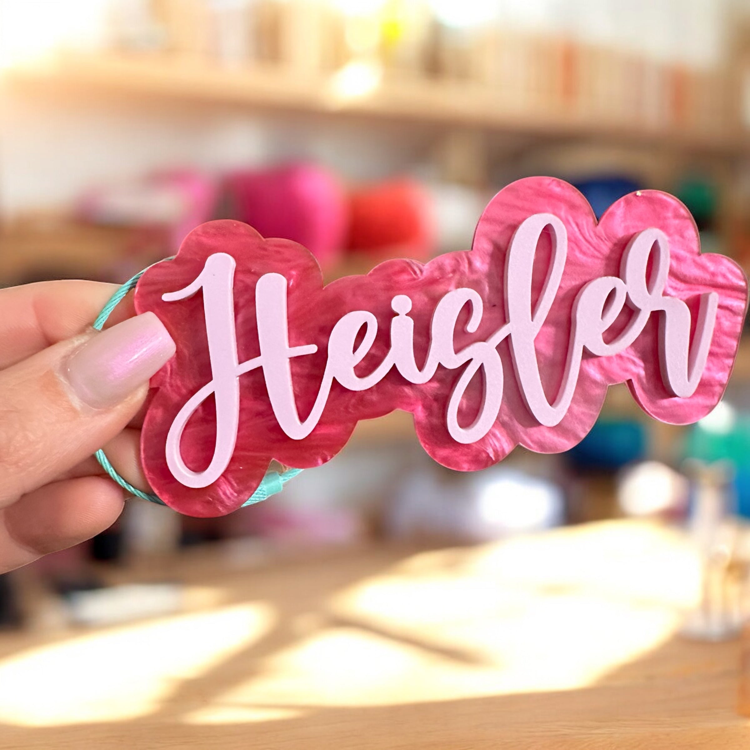 Backpack Tag/ Bag Tag/ Keychain