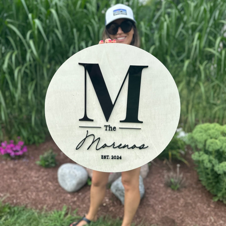 Family Name Sign