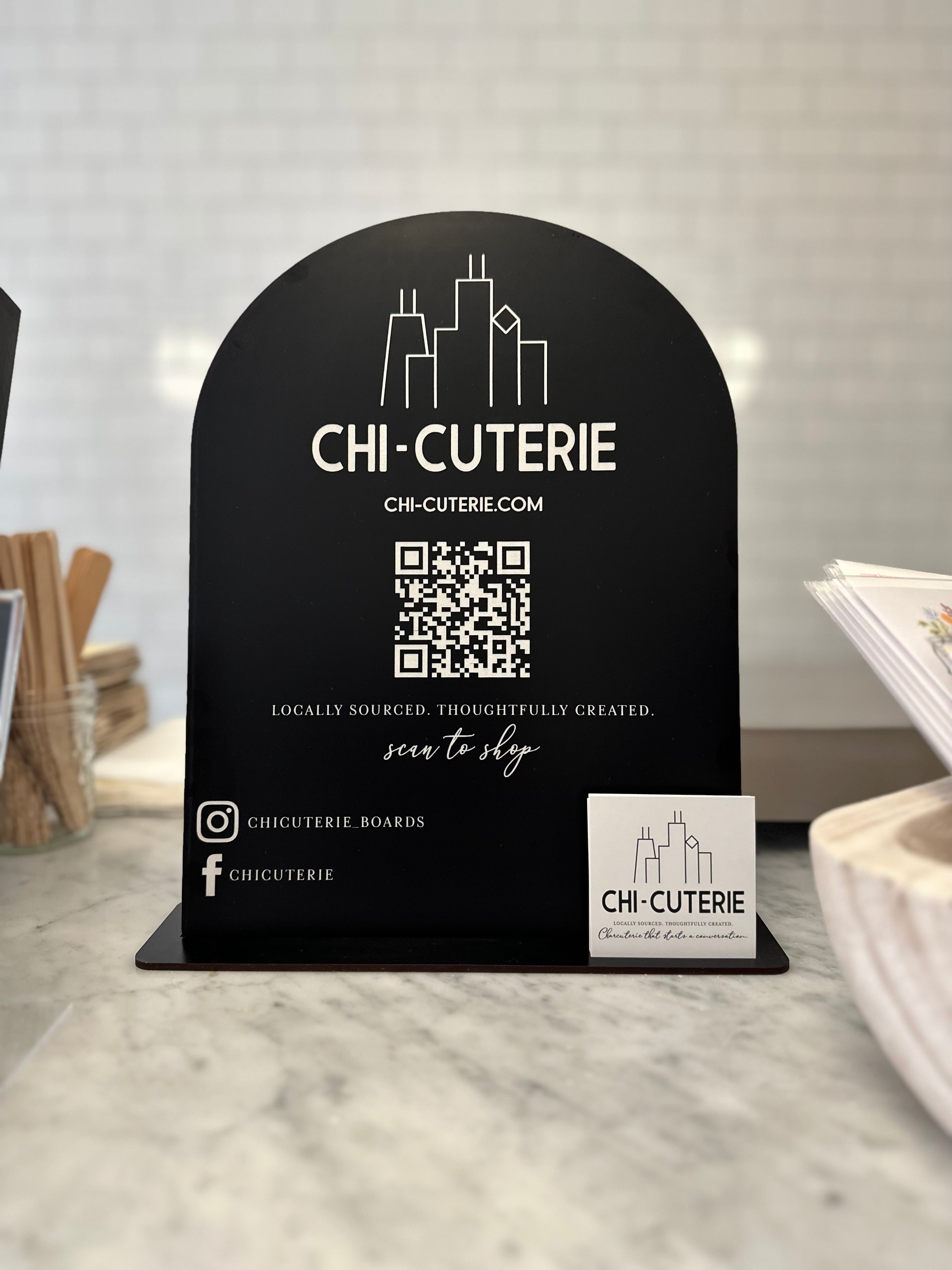 Custom Business QR Code Sign