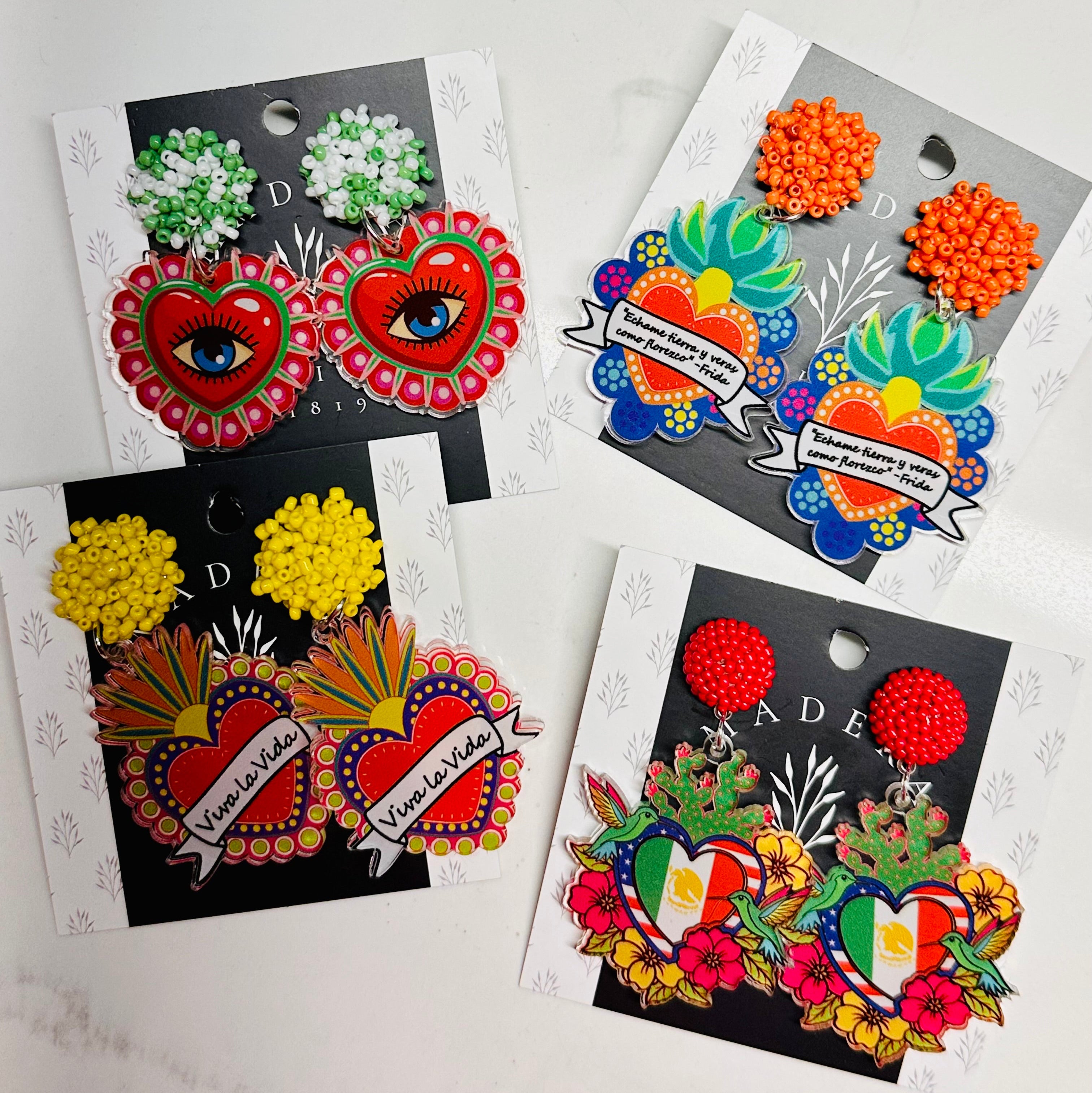 Mexican Corazon Earrings