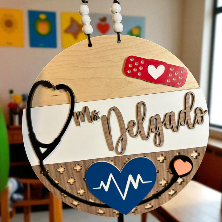 Nurses Door Sign