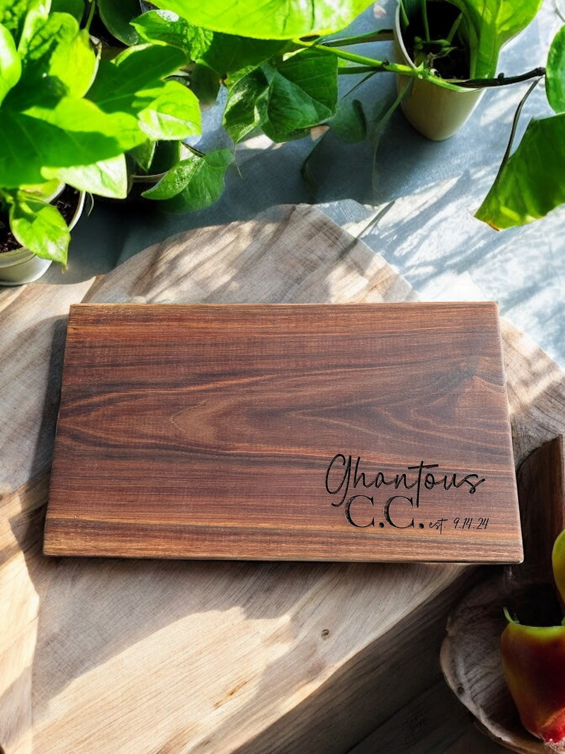Walnut Charcuterie Board, 11x17