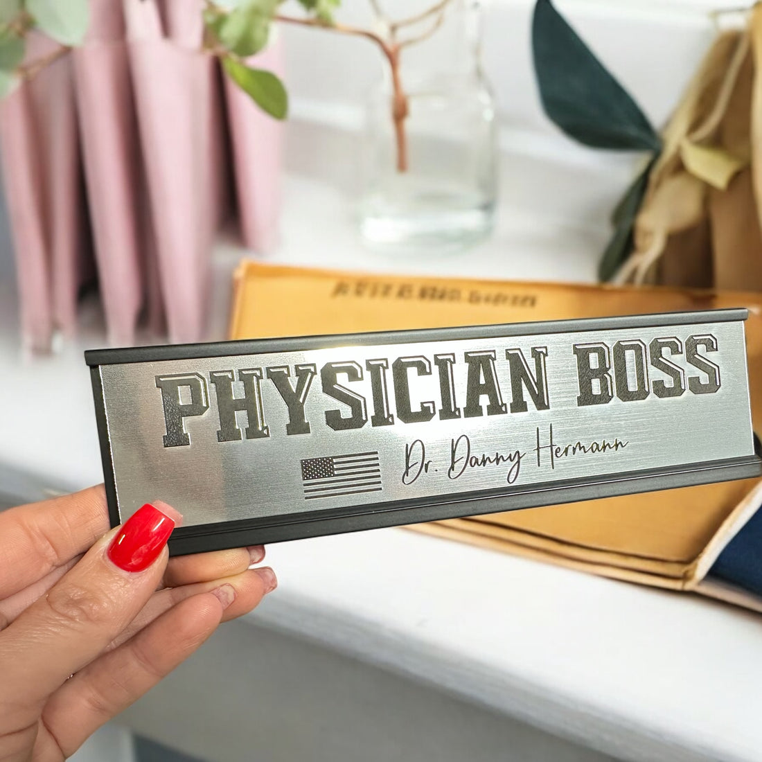 Desk Name Plate