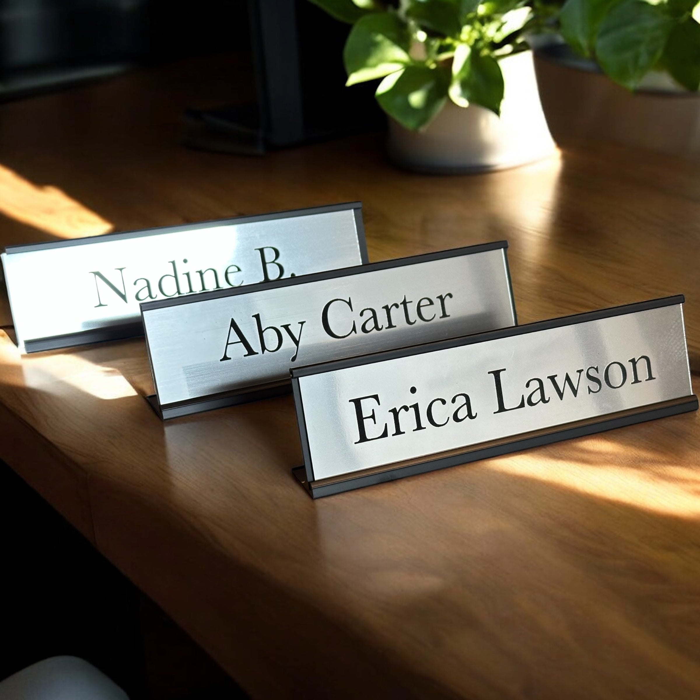 Desk Name Plate