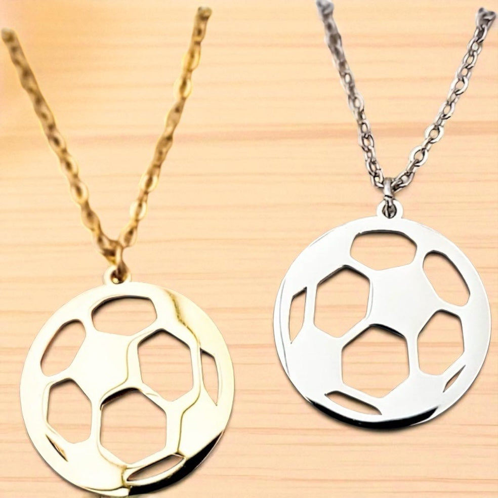 Custom Soccer Ball Necklace