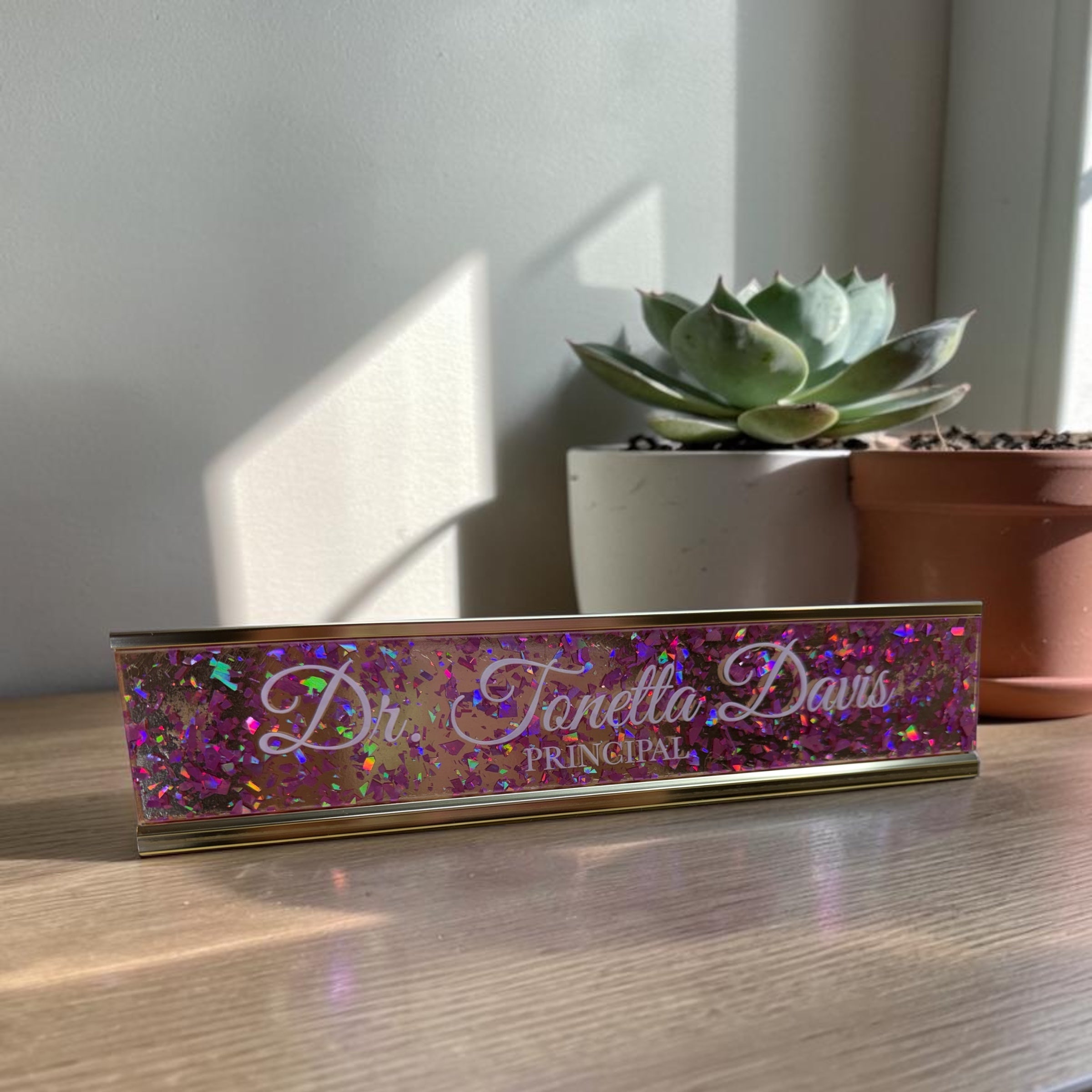 Desk Name Plate