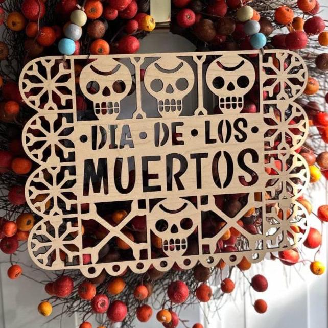 Die de los Muertos Door Hang