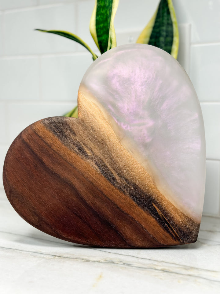 Pink Pearl Heart