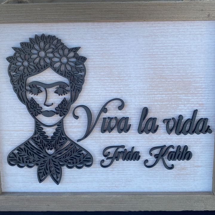 Frida wall hang small square