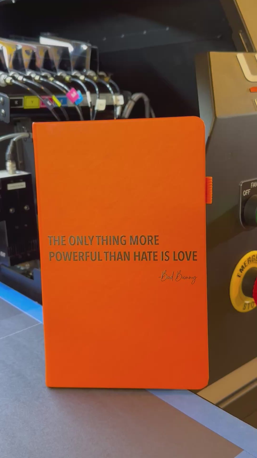 The Only Thing More Powerful Than Hate Is Love Journal
